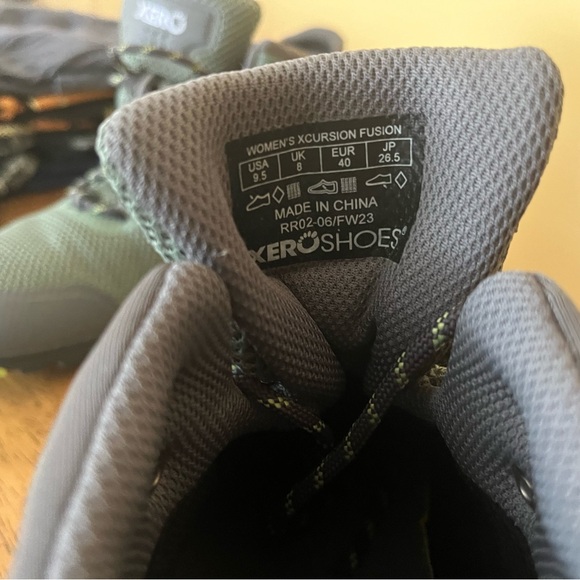 Xero Women's Xcursion Fusion High Top Sneakers - Gray/Green - Picture 2 of 6